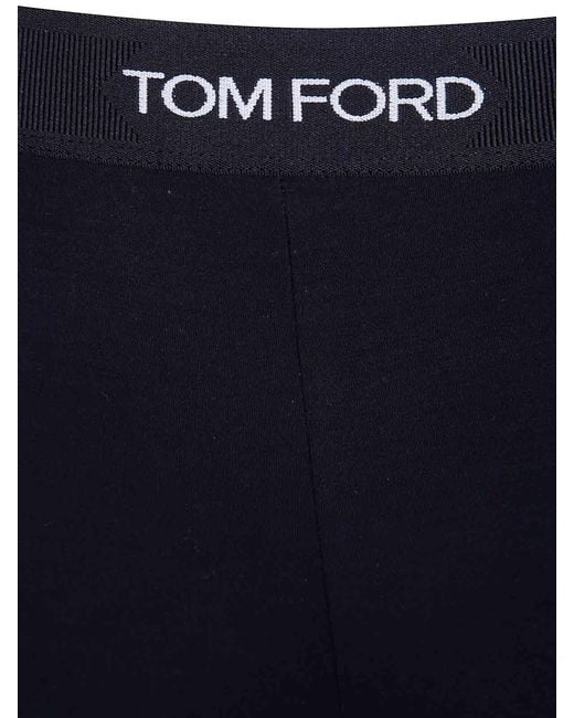 Tom Ford Blue Modal Yoga Trousers