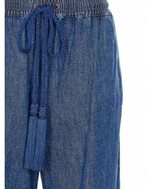 Valentino Garavani Blue Medium Pants