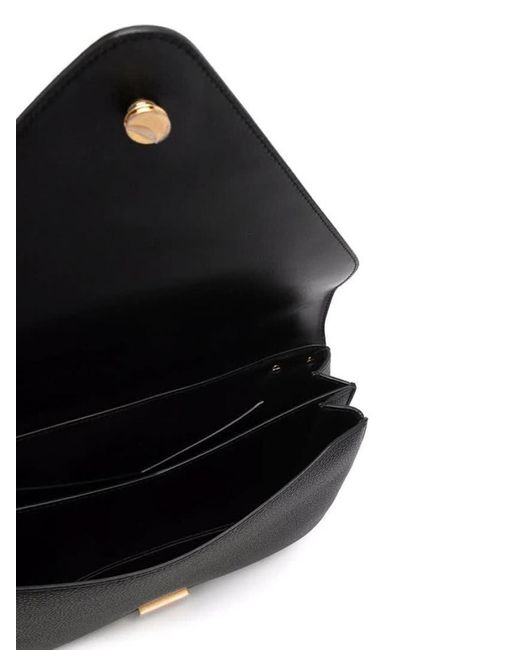 Bottega Veneta Black Hammered Leather Bag