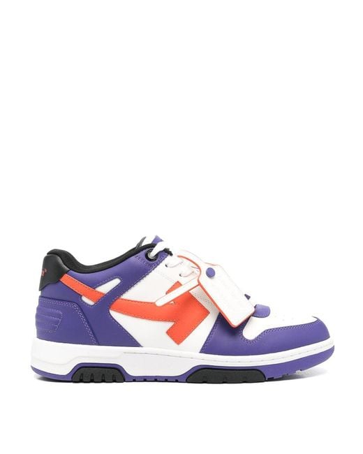 Off-White c/o Virgil Abloh Blue Out Of Office Tricolour Sneaker for men