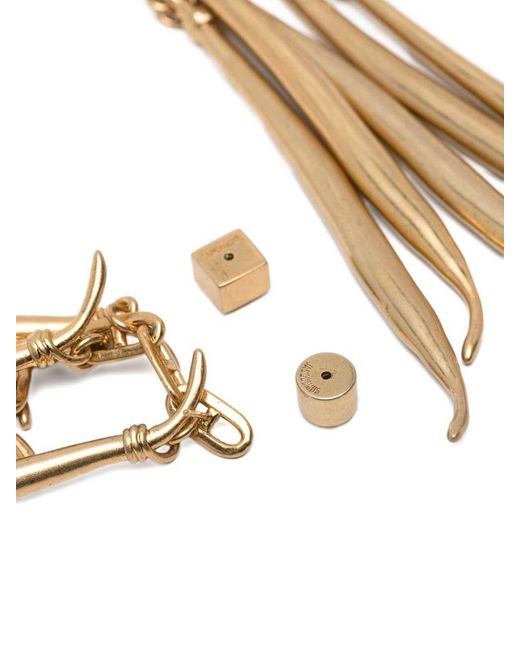 Jacquemus Metallic Haricots Earrings