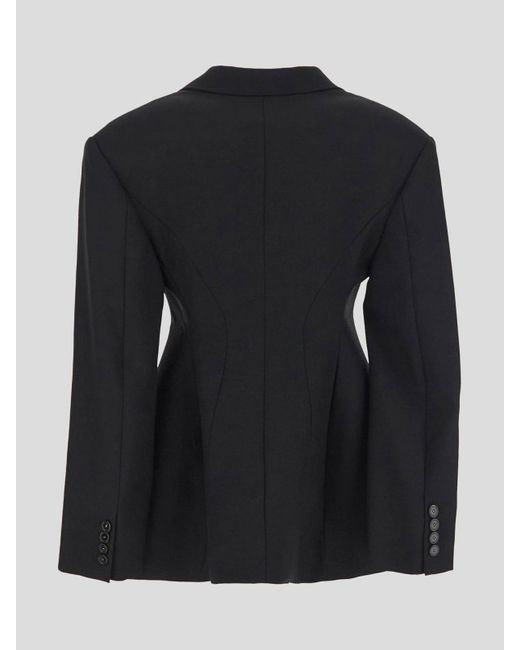 Stella McCartney Black Jacket With Long Sleeves