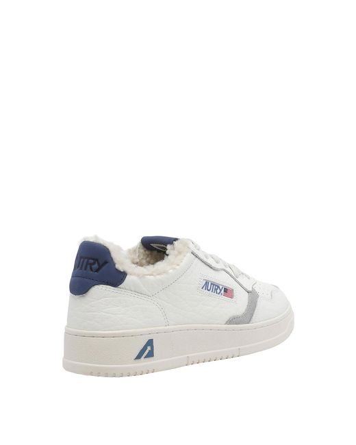 Autry White Medalist Shr Sneakers for men