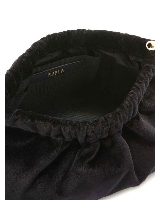 Furla Black Clutch Bag