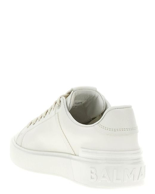 Balmain clearance white sneakers