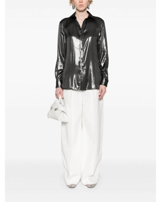 Ralph Lauren Black Adrien Button-Up Shirt
