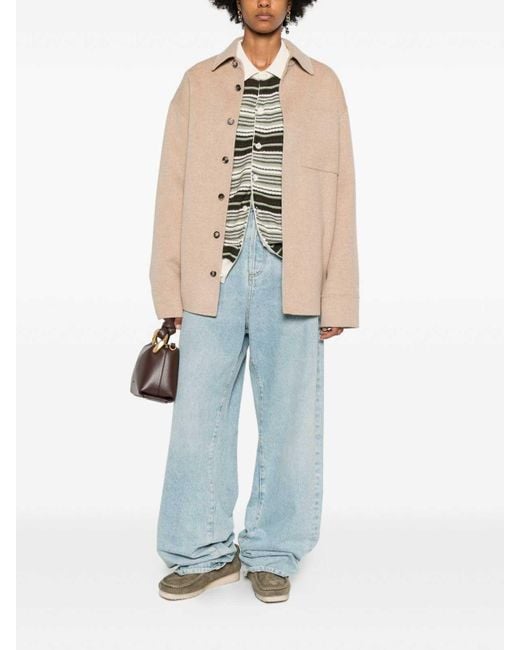 J.W. Anderson Natural Jacket With Application