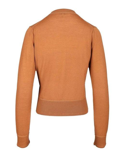 Chloé Brown Wool Sweater