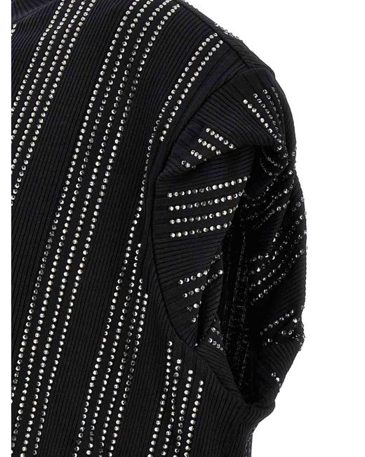 The Attico Black 'laurie' Dress