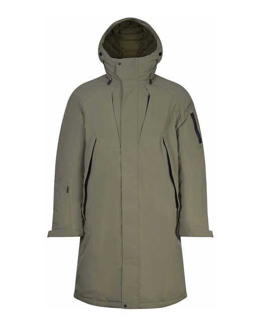 JG1 Gray Parka Made Of Nylon for men