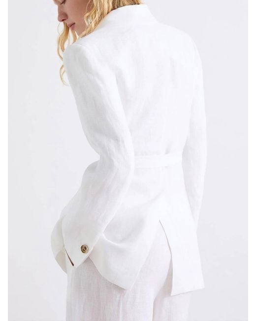 Marella White Blazer