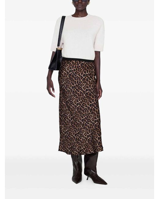Anine Bing Brown Skirt