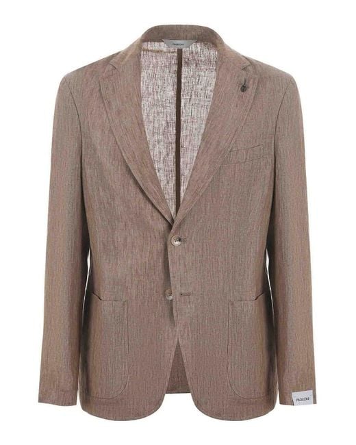 Paoloni Brown Jacket for men