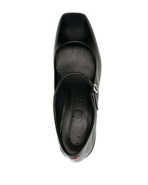 Aeyde Black Aline Nappa Leather