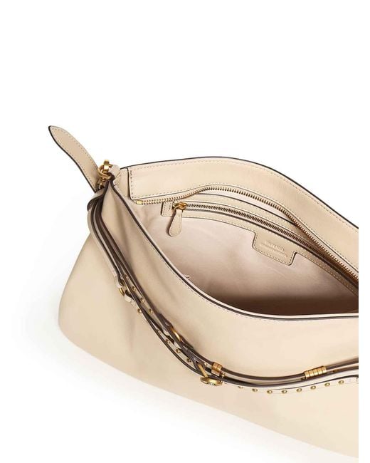 Pinko Natural Large Leather Belt Bag