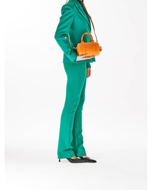 Marc Jacobs Orange The Leather Mini Duffle