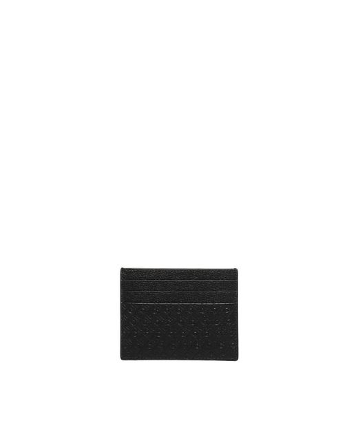 Ferragamo Black Monogram Card Holder for men