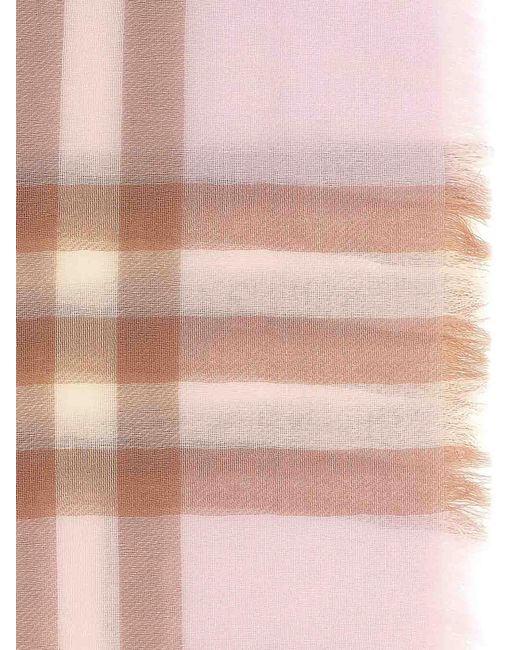 Sciarpa di Burberry in Pink
