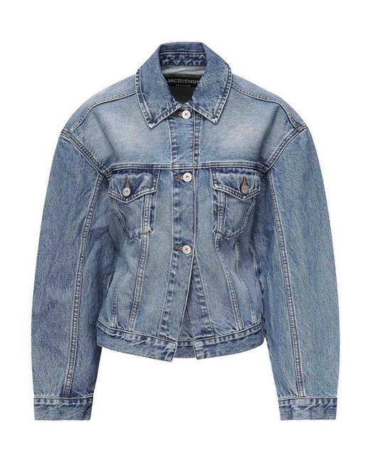 Jacquemus Blue La Veste De Nmes Jacket