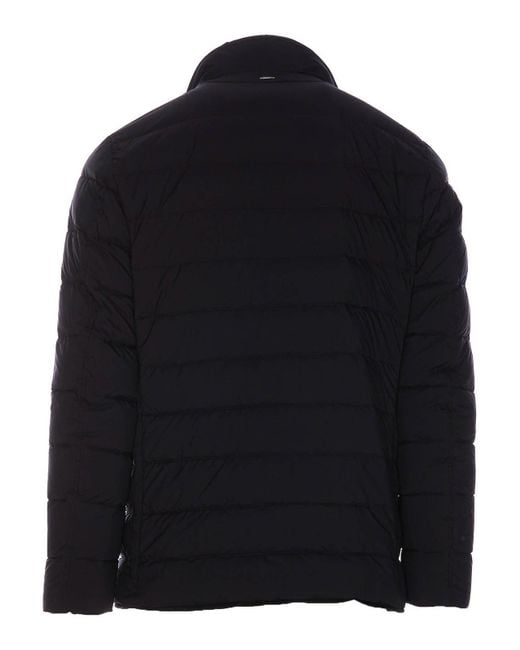 Herno Black Down Jacket for men