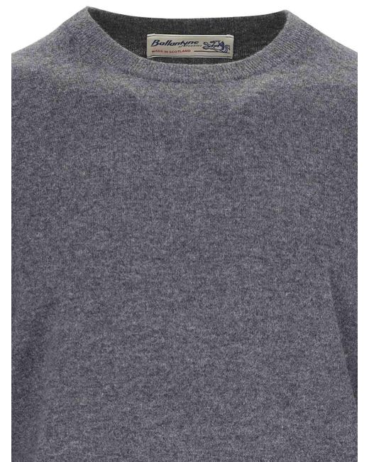Ballantyne Gray Maglia Basic for men