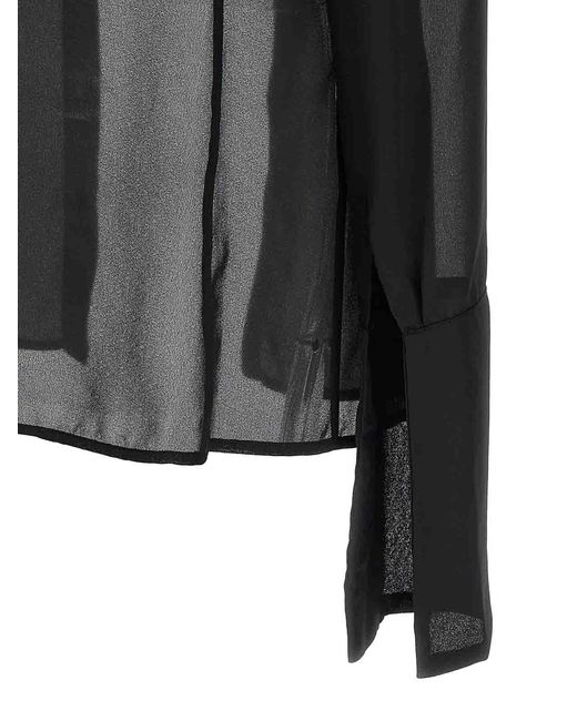 Monot Black 'Georgette' Shirt