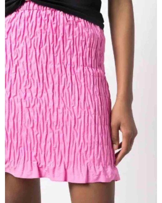 MSGM Pink Mini Skirt