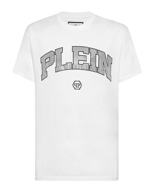 Philipp Plein White T-Shirt for men