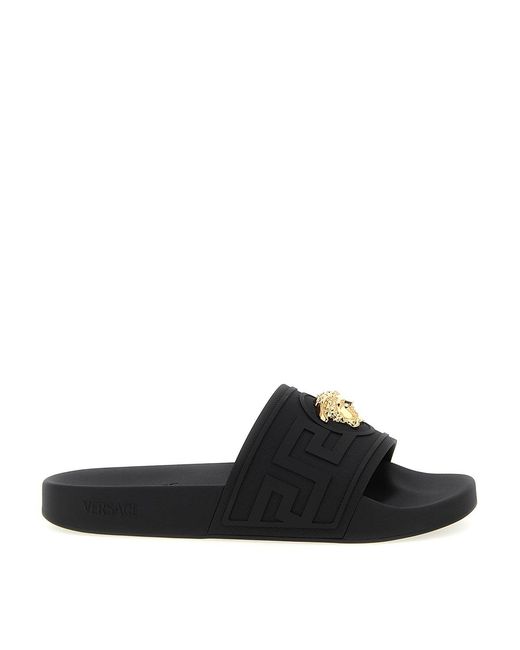 Versace Black Sandals for men