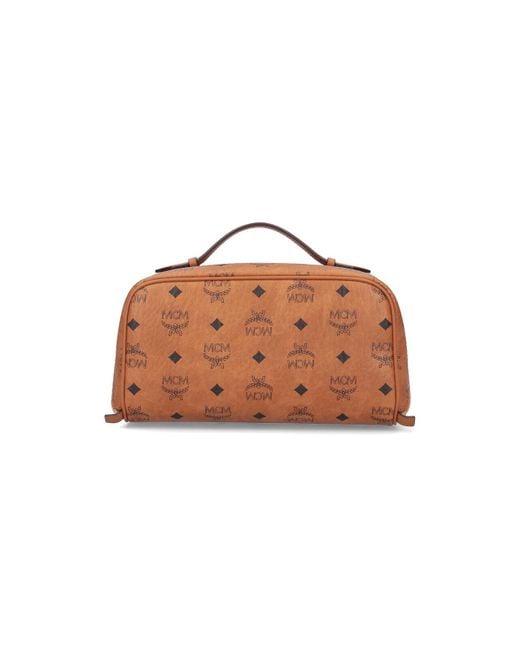 MCM Brown Pouch for men