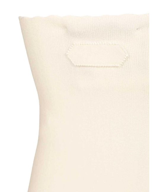 Jacquemus White Tablier Dress