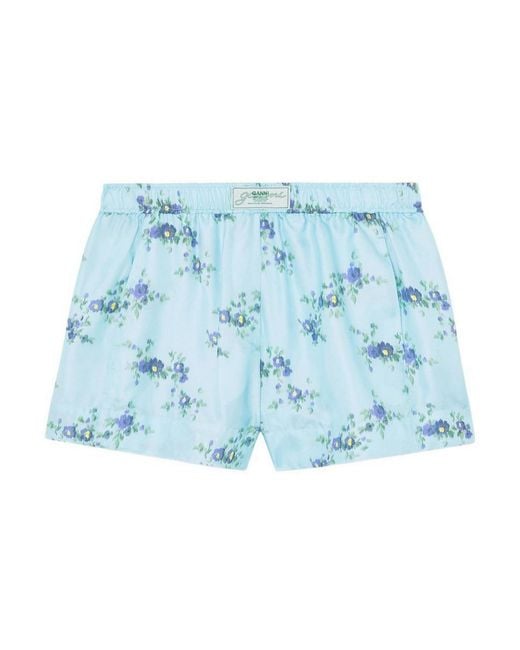 Ganni Blue Shorts