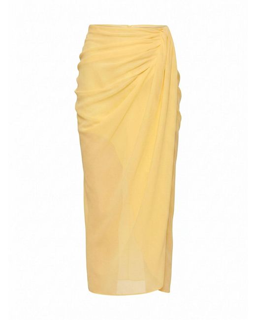 Jacquemus Yellow The Jupe Pareo