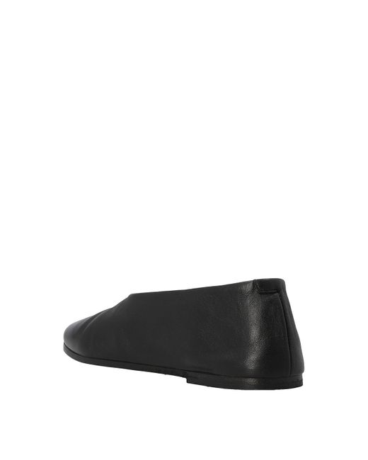 Marsèll Black Coltellaccio Ballet Flats