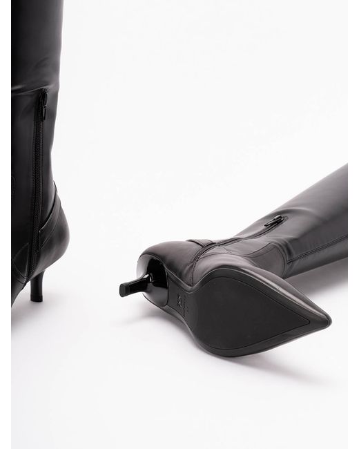 Pinko Black 'Gloria 15' Boots