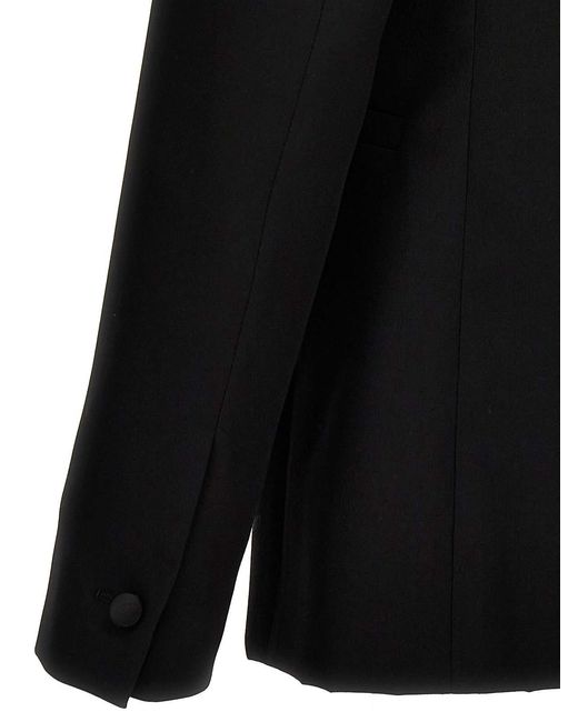 Givenchy Black Peack Lapel Blazer for men