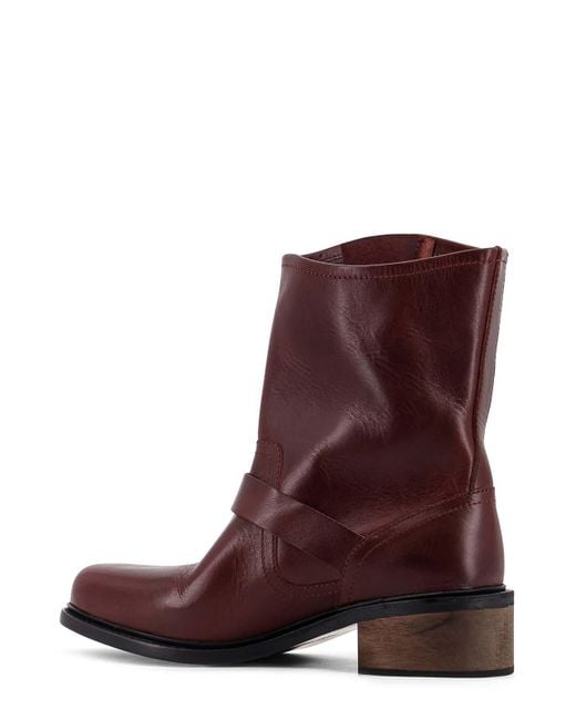Enfants Riches Deprimes Brown Leather Boots for men