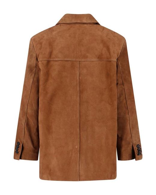 DUNST Brown Suede Jacket