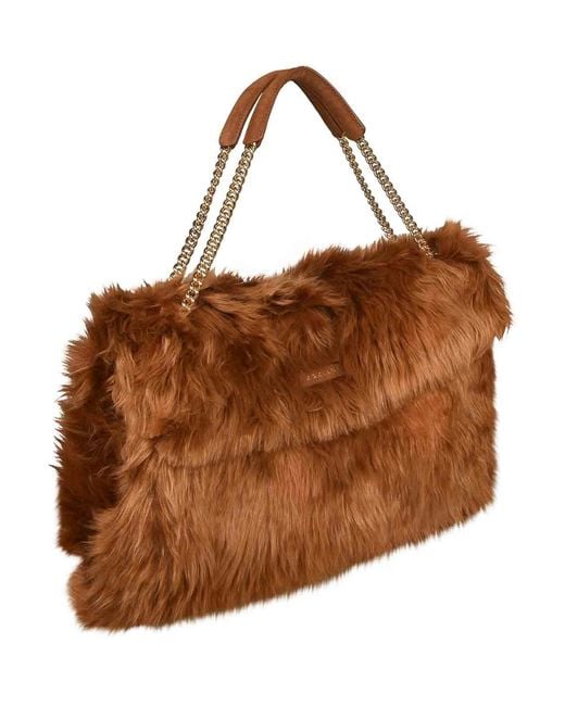 Orciani Brown Leather Bag