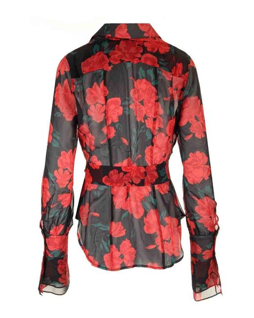 Equipment Red Mahalia Shirt