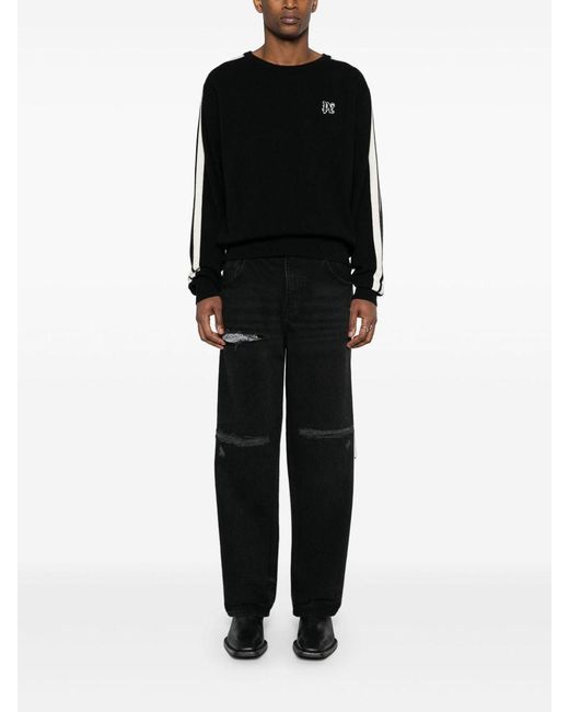 Pullover di Palm Angels in Black da Uomo