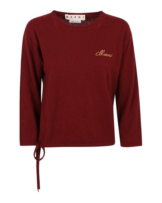 Marni Red Turle Neck