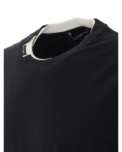 Dolce & Gabbana Black And T-Shirt for men