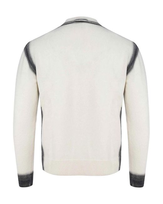 ATOMOFACTORY White Sweater Made Of A Wool Blend for men