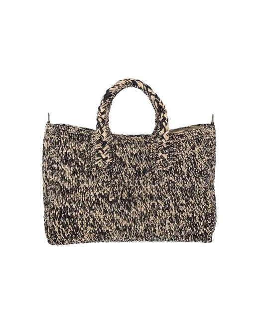 IBELIV Brown Rary Handbag