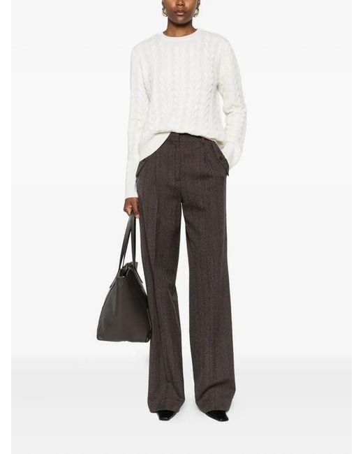 Max Mara White Sweater