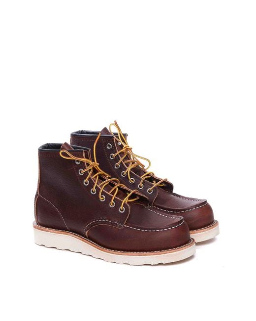Red Wing Purple Boots for men