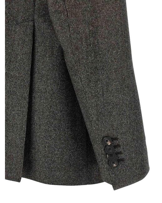 Tagliatore Black Vesuvio Dress for men