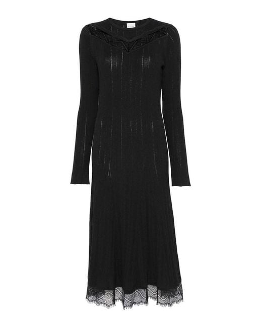 Paul Smith Black Lace Knit Dress