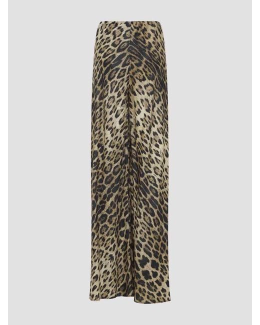 Roberto Cavalli Natural Jaguar Pants
